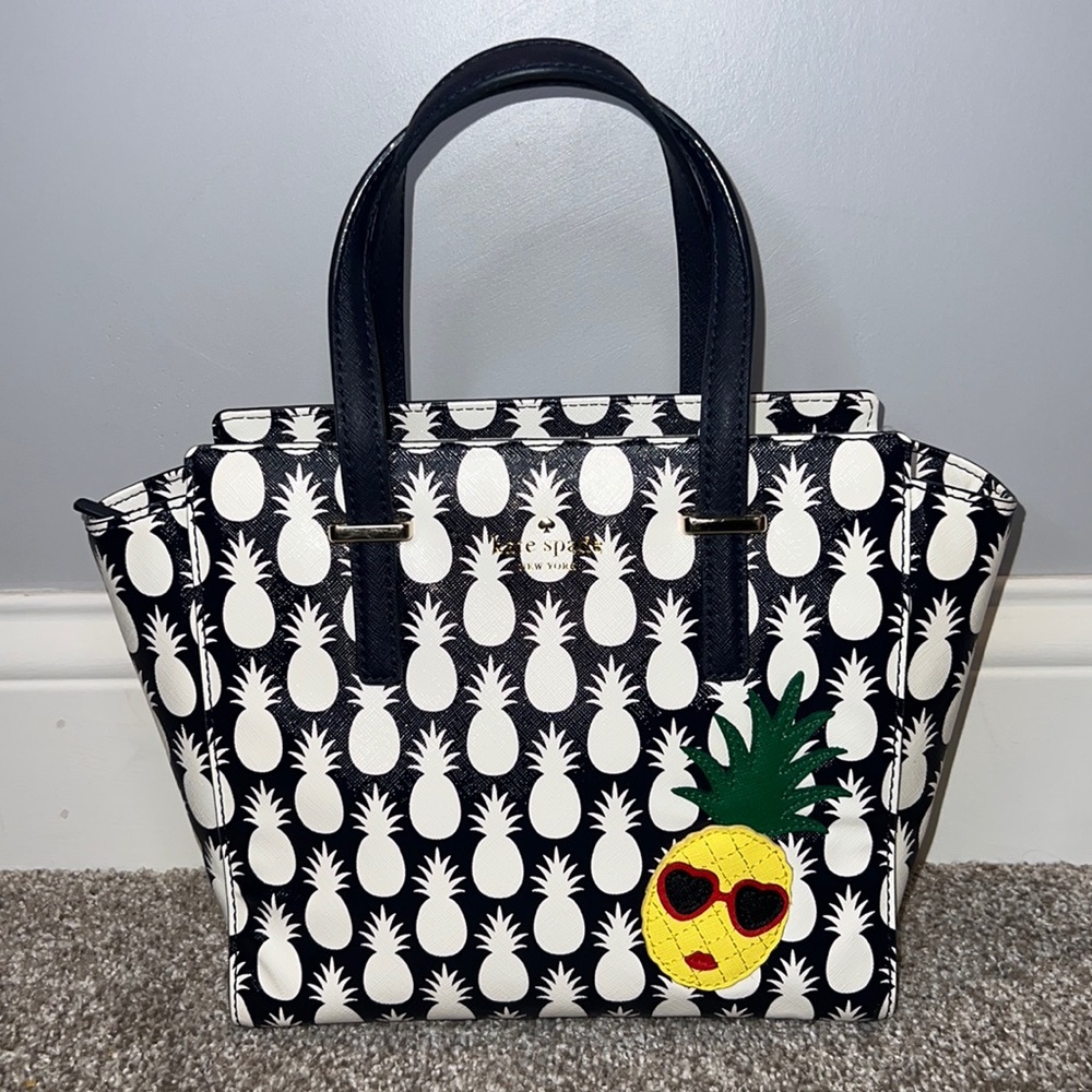 Kate Spade Cedar Street Pineapples Hayden Satchel